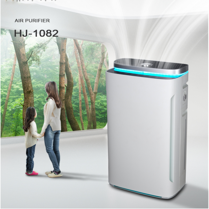 홈피쉬 500m3/h 가정용 HEPA 공기청정기 TUYA WIFI APP 제어 1