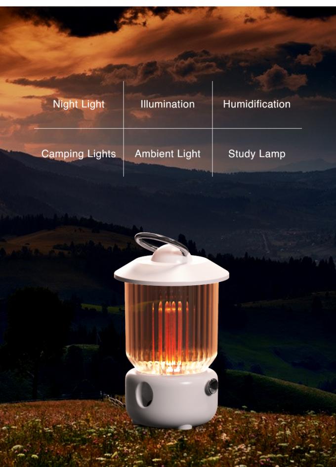 HOMEFISH 탁상 배터리 작동 USB 공기 습기 260ml 11