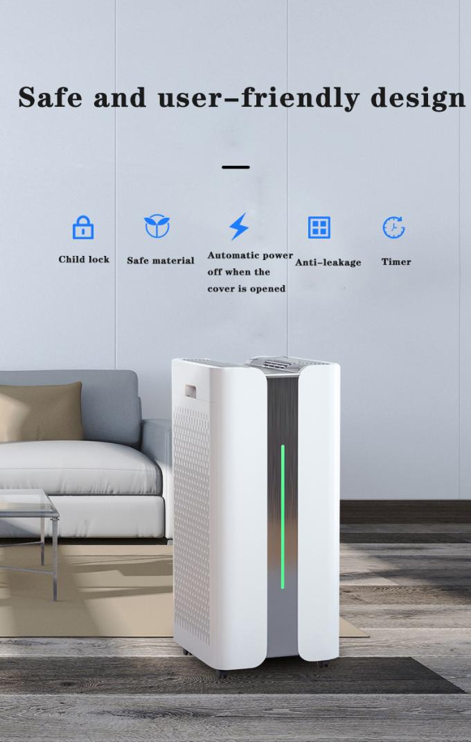 HOMEFISH 헤파 필터 오피스 공간에 대한 상업용 공기 정화기 OEM ODM 7