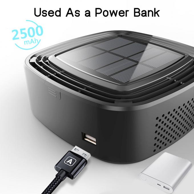 홈피쉬 4인1 액티베이트 목탄 음이온 HEPA 공기청정기 마이크로 USB 충전 11