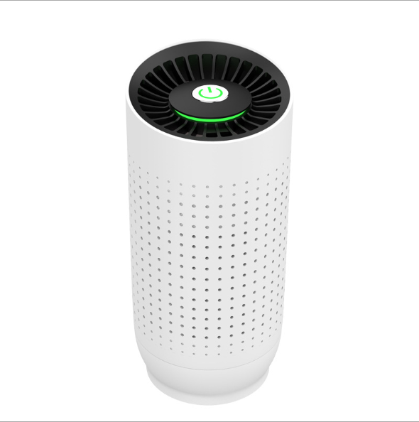 홈피쉬 4인1 액티베이트 목탄 음이온 HEPA 공기청정기 마이크로 USB 충전 10