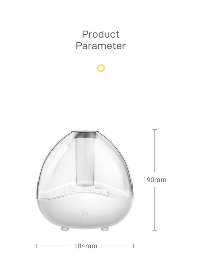 HOMEFISH 초음파 원자화 수습기 150mL/H-250mL/H 야간 빛과 함께 큰 안개 출력 13