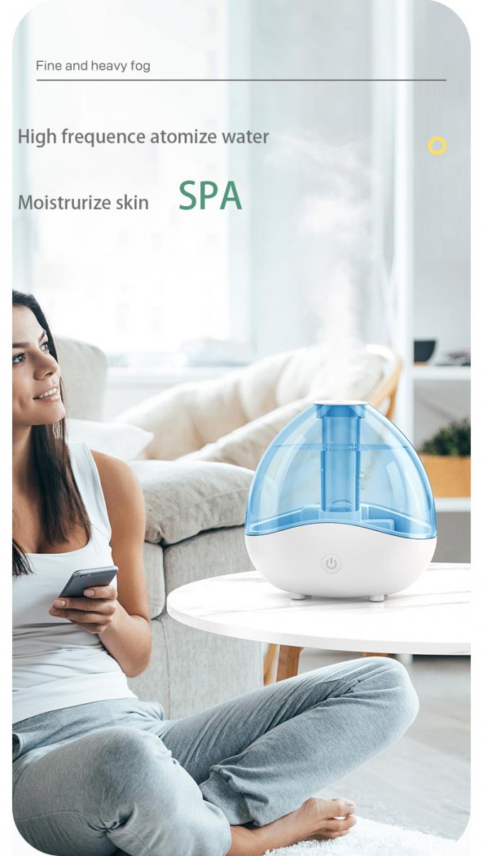 HOMEFISH 초음파 원자화 수습기 150mL/H-250mL/H 야간 빛과 함께 큰 안개 출력 15