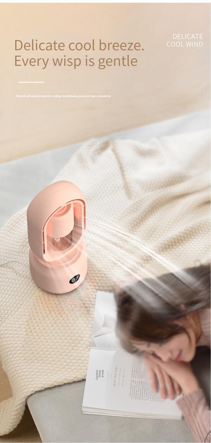 300ml 2인1 에어컨 습기 밸리스 팬 2000mAh 재충전 배터리 6