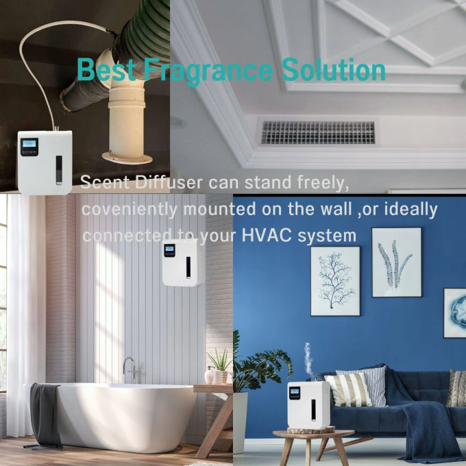 HOMEFISH WIFI 스마트 HVAC 향수 확산기 300ML 가정용 향수 확산기 10