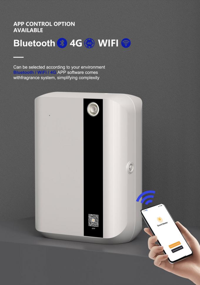 HOMEFISH 500ml 스마트 향기 공기 기기 HVAC 오일 디퓨저 DC 12V 0