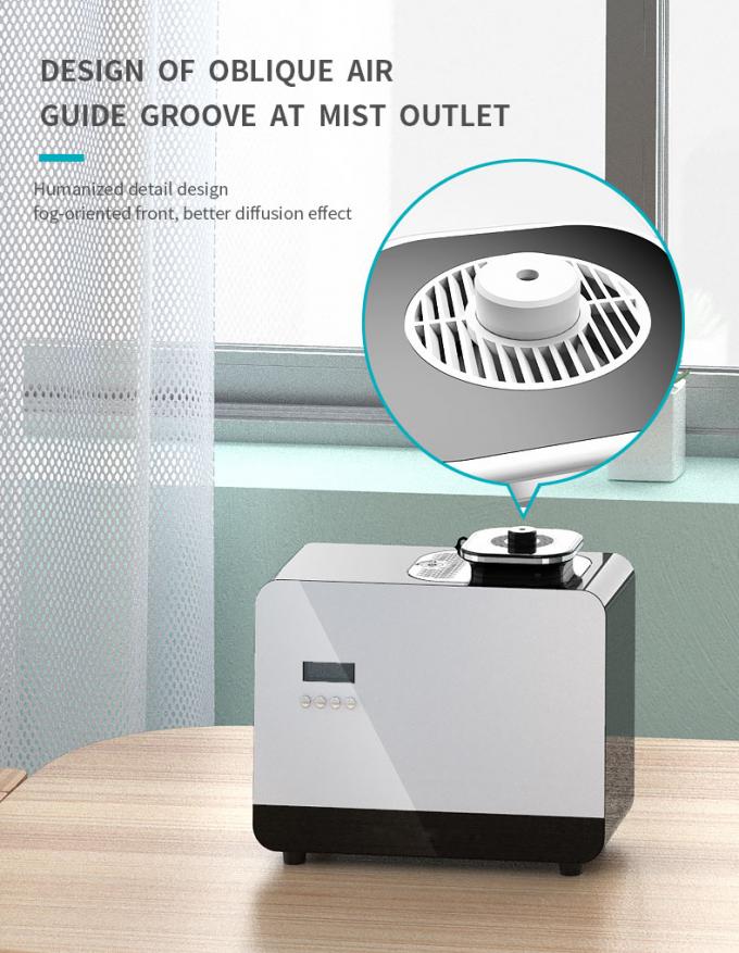 HOMEFISH 800ml HVAC 향수 디퓨저 기계 물 없는 에센셜 오일 디퓨저 12V 6