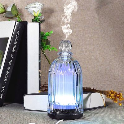 HOMEFISH 120ml 유리 아로마테라피 습기장 초음파 가구 에센셜 오일 아로마 디퓨저