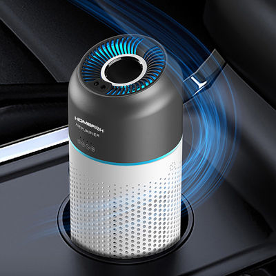 좋은 가격 HOMEFISH PM2.5 TVOC 센서 Hepa 필터 제스처 컨트롤과 자동차 공기 정화기 온라인으로