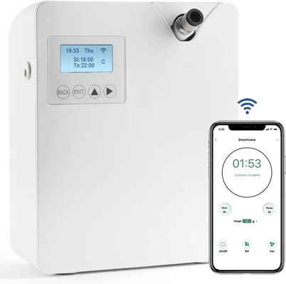 HVAC 향기 공기 기계 원격 제어 300ML 휴대용 냉동 공기 방화기 블루투스와 지능적인 향기 확산기 기계